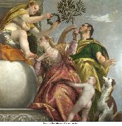 Paolo Veronese Allegory of Love IV Happy Union oil painting